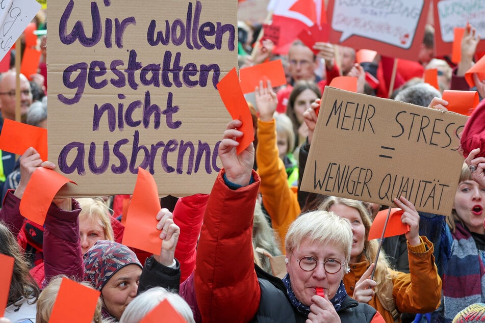 Warnstreiks an Schulen in Sachsen: Womit müssen Schüler rechnen?