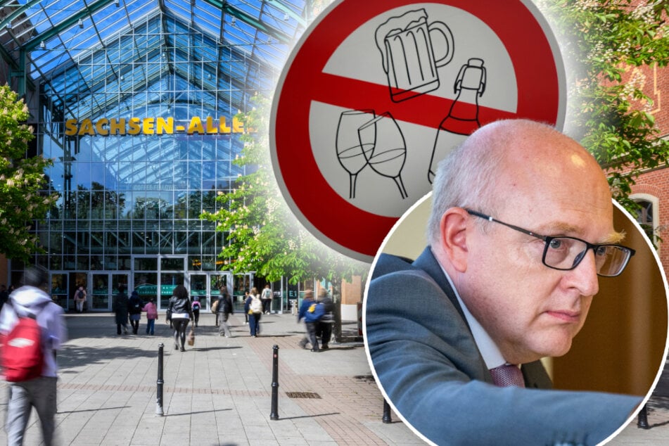 Chemnitz: Alkoholverbot vor Sachsen-Allee beschlossen: Darum ist OB Schulze die Verordnung so wichtig
