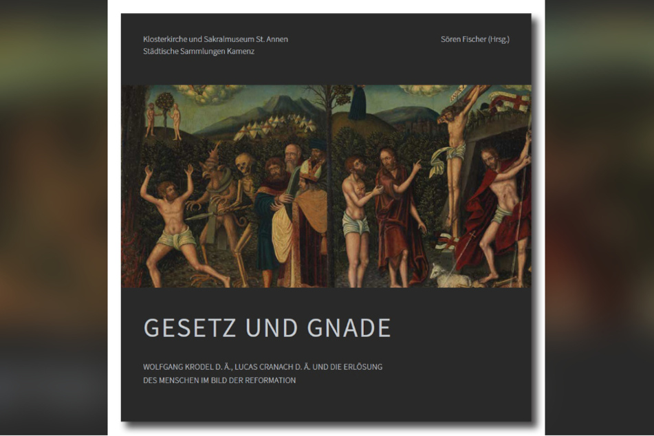 Das 1542 entstandene Doppelgemälde "Gesetz und Gnade" von Wolfgang Krodel wurde als schockierend und gewaltverherrlichend eingestuft.