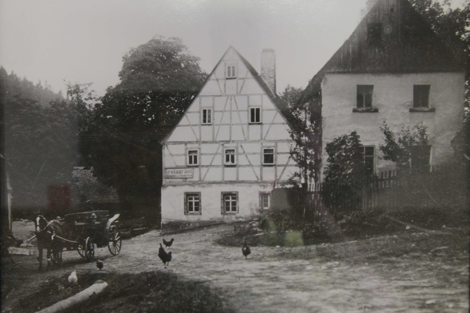 Schon um 1800 kehrten Gäste in dem Fachwerkhaus im Sternmühlental ein.