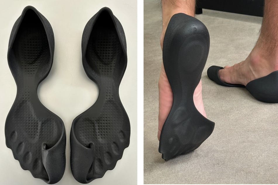 Fashion brand Balenciaga's latest "shoe" design leaves almost everything exposed!