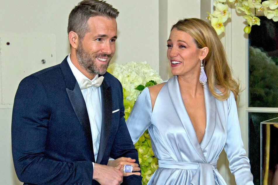  Ryan Reynolds und seine Frau Blake Lively.