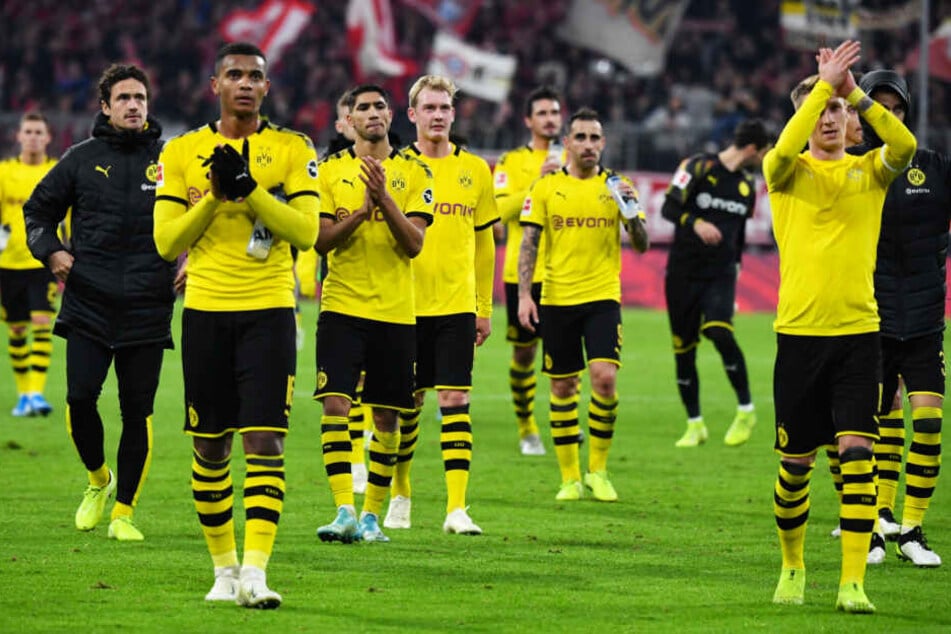 Betretene Gesichter beim BVB: Dortmund ging in München unter.