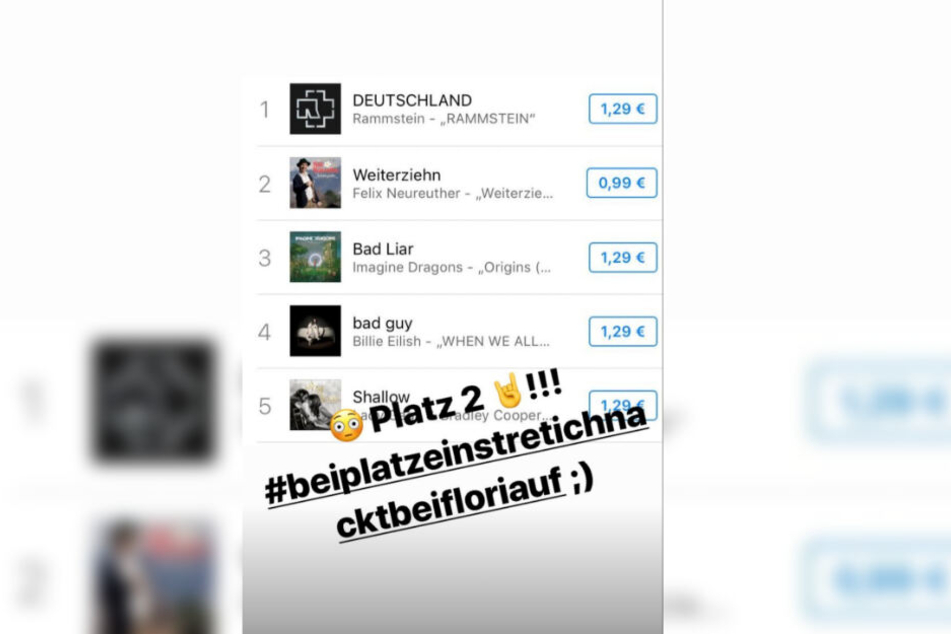 Felix Neureuther liegt mit "Weiterziehn" auf Platz 2 der I-Tunes-Charts.