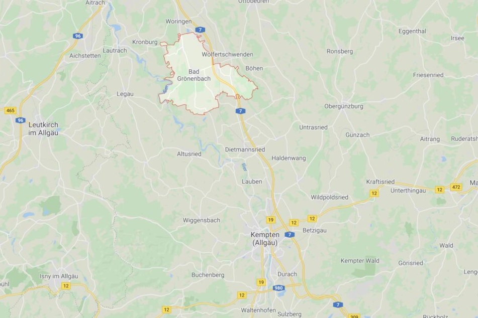 In Bad Grönenbach in Bayern ist es zu einem kuriosen Zwischenfall gekommen.