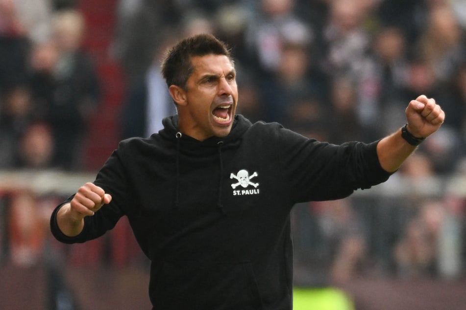 St.-Pauli-Trainer Marcel Rapp (47) sieht sein Team auf einem guten Weg.