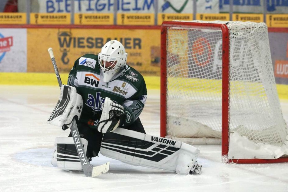Florian Proske im November 2018 im Dress der Bietigheim Steelers.