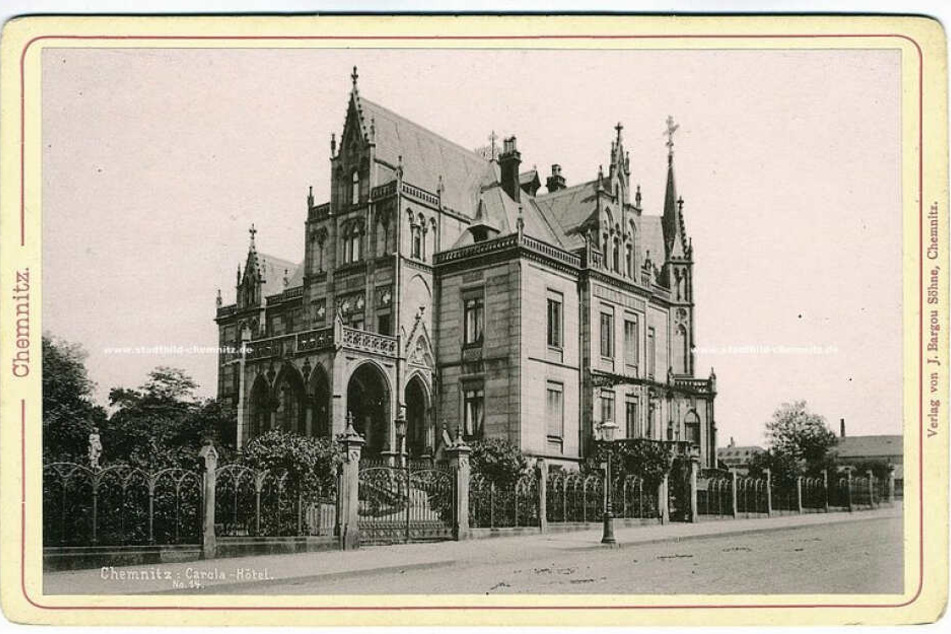 Die Villa Zimmermann in der zweiten Hälfte der 1880er-Jahre.