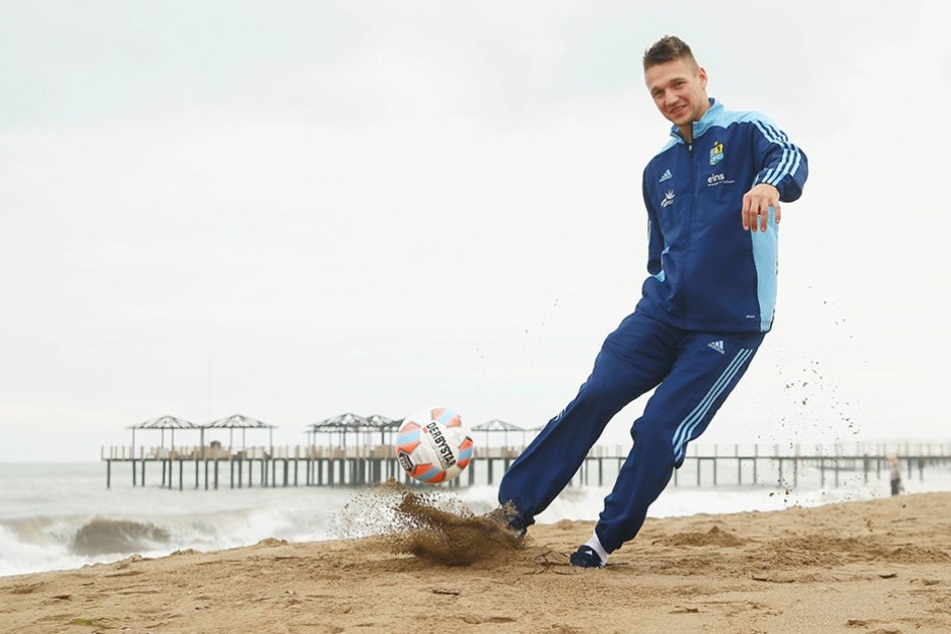 In diesem Jahr geht es für Daniel Frahn und seine Mannschaftskameraden nicht in der sonnigen Türkei ins Trainingslager.