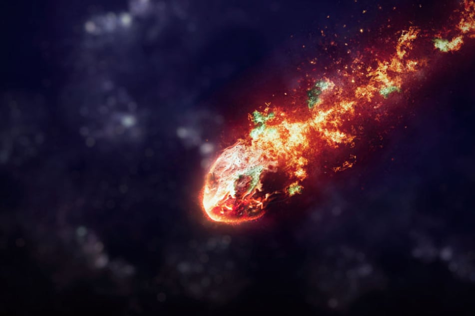 Ein großer Feuerball am Himmel sorgte gestern Abend für Aufregung. (Symbolbild)