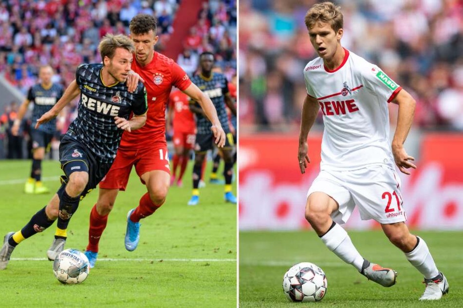 Matthias Bader (l) und Vincent Koziello könnten den 1. FC Köln in der Winterpause verlassen.