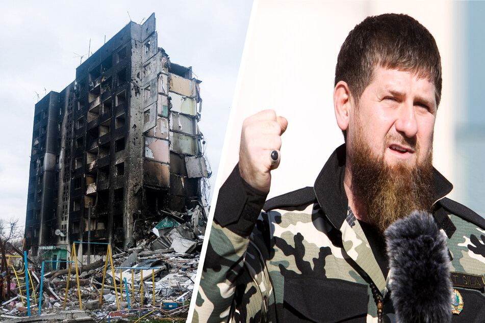 Ramzan Kadyrov (45) will die ganze Ukraine erobern. Zerstörte Städte, wie Borodjanka, sind ihm offenbar egal.