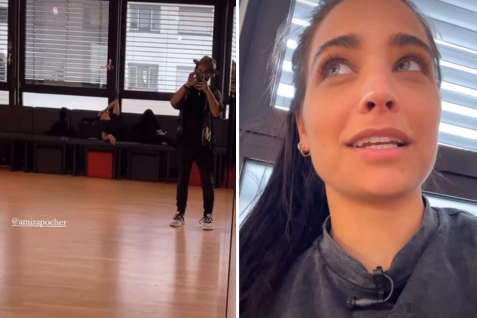 Amira Pocher (29) nimmt an der aktuellen "Let's Dance"-Staffel teil und trainiert bereits fleißig mit Profitänzer Massimo Sinató (41).