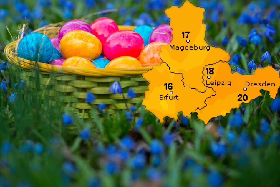 Eiersuchen bei Sonnenschein? So wird das Oster-Wetter in Mitteldeutschland