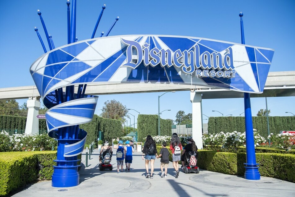 Disneyland Resort in California's social media shared a string of offensive posts to Instagram and Facebook after their accounts were hacked.