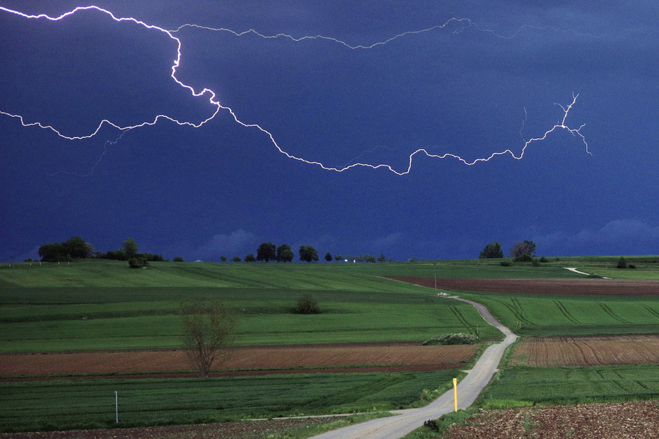 Auch am Wochenende kann es Gewitter geben.