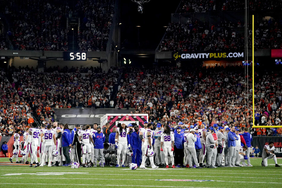 The Bills-Bengals game was called off in the first quarter after Damar Hamlin collapsed.