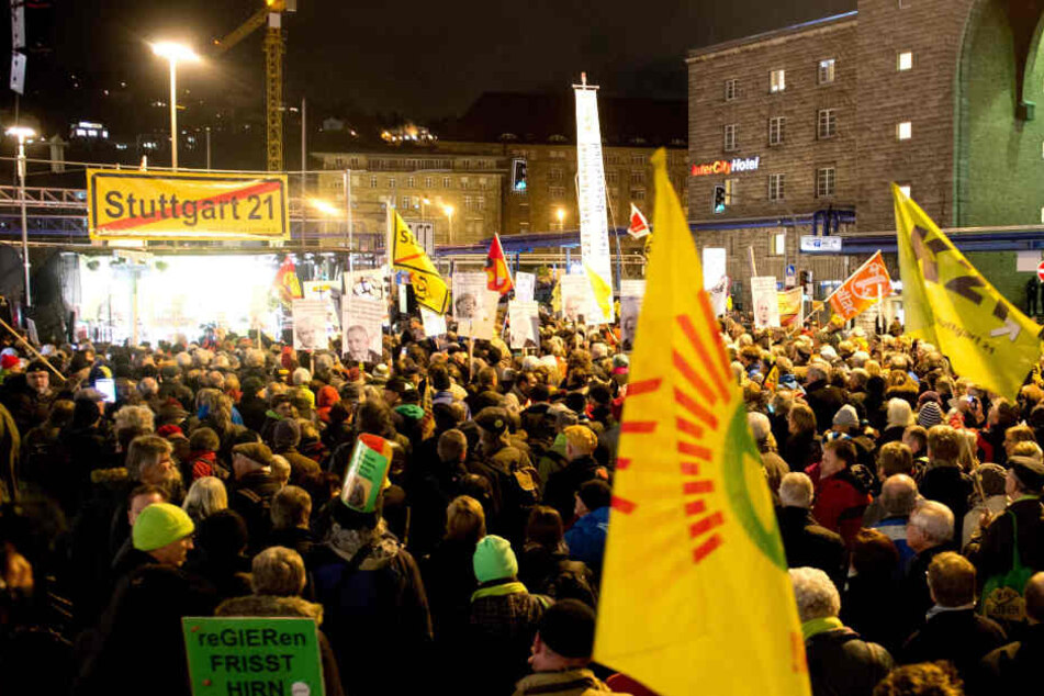 Gegen Stuttgart 21: Proteste gibt es seit 2010 in Massen.