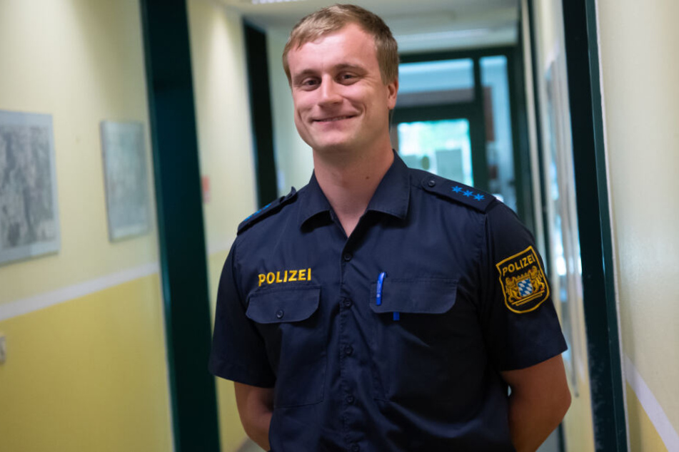 Josef Fuksa ist bei der bayerischen Autobahnpolizei im Dienst.