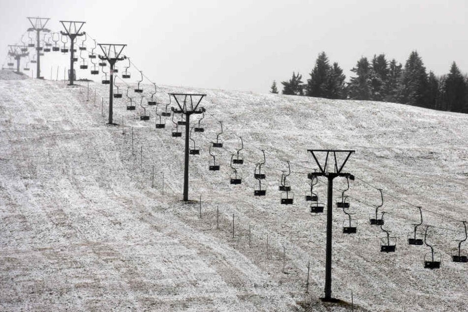 Hier liegt schon der erste Schnee: der Feldberg.