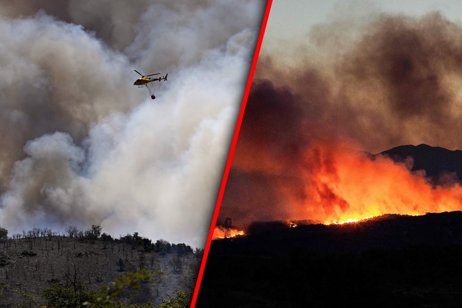 10.000 Menschen fliehen, Tour de France betroffen: Feuer tobt in Südfrankreich