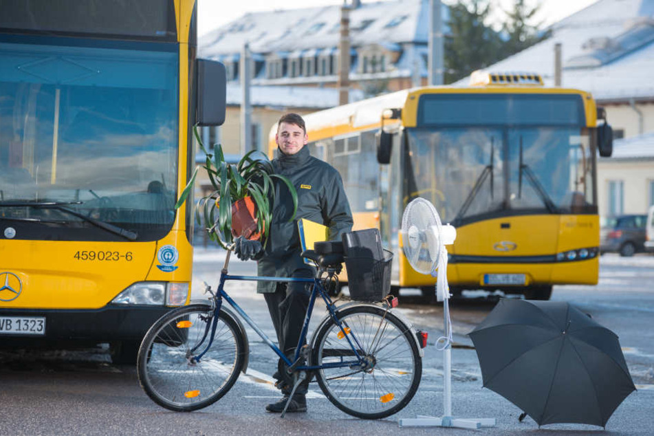 Viel Arbeit machen dem Ordnungsamt die Fundsachen aus den Bussen und Bahnen
der DVB