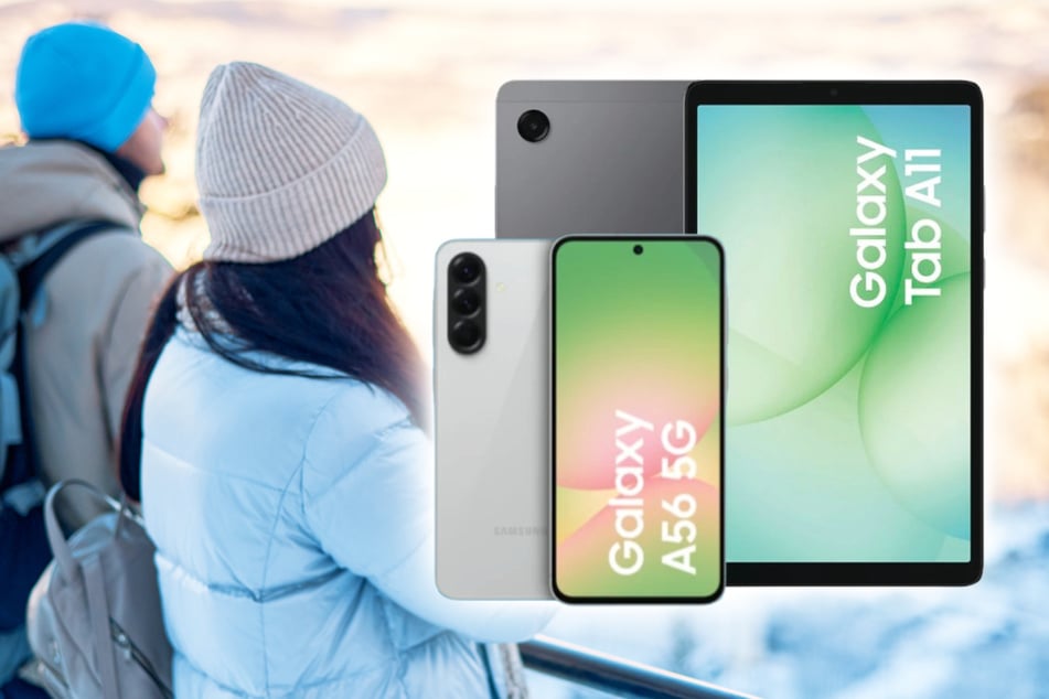 Samsung Galaxy A56 5G mit gratis Tab A11 WiFi gibt's hier zum Hammerpreis