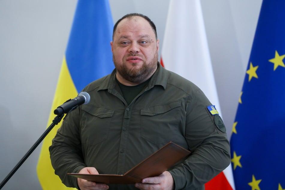 Ruslan Stefantschuk (48), Parlamentspräsident der Ukraine.