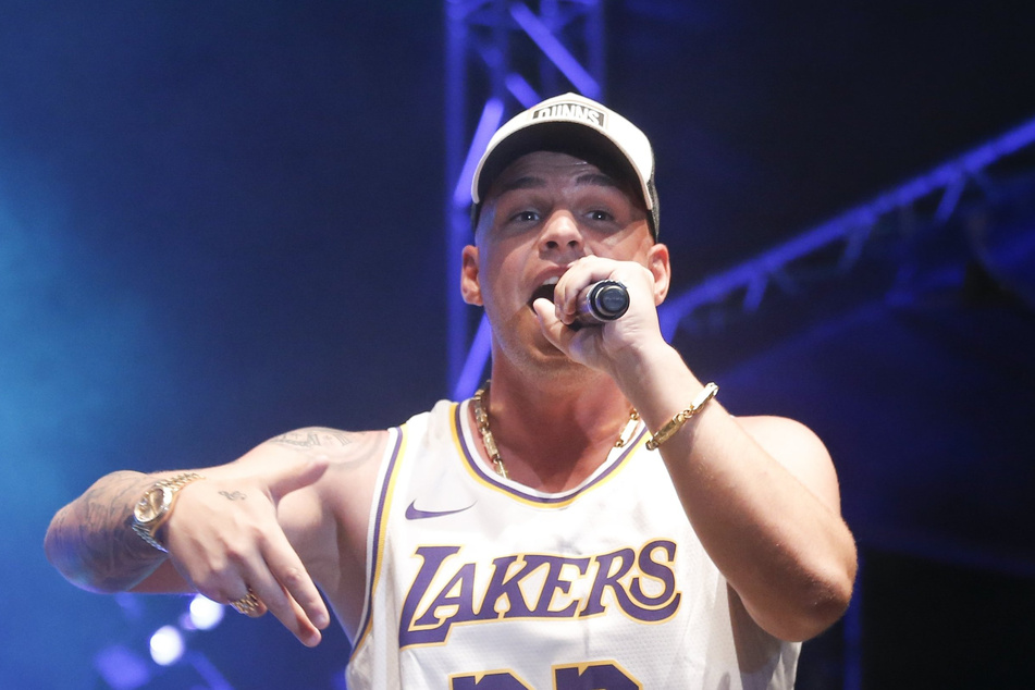 Pietro Lombardi (27) bei einem Auftritt in Berlin im August 2019.