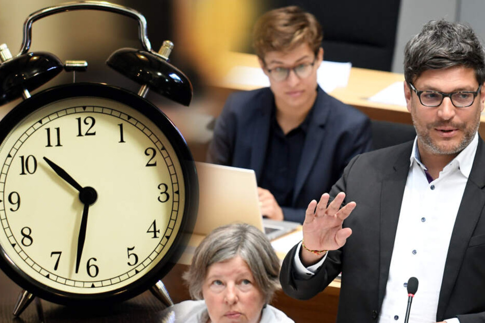 Unentschuldigtes Fehlen – das ließ die Berliner-Opposition nicht durchgehen. (Bildcollage)