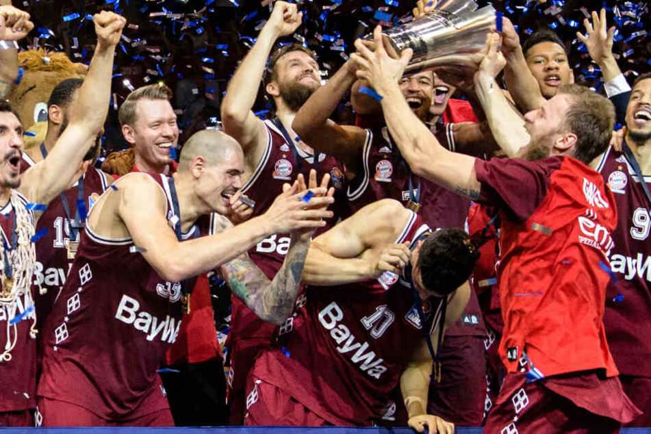 Meister! Beim FC Bayern wird auch äußerst erfolgreich Basketball gespielt.