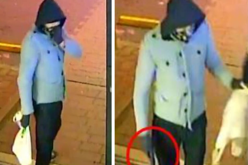 Mit diesen Bildern sucht die Polizei nach dem Mann. (Bildmontag