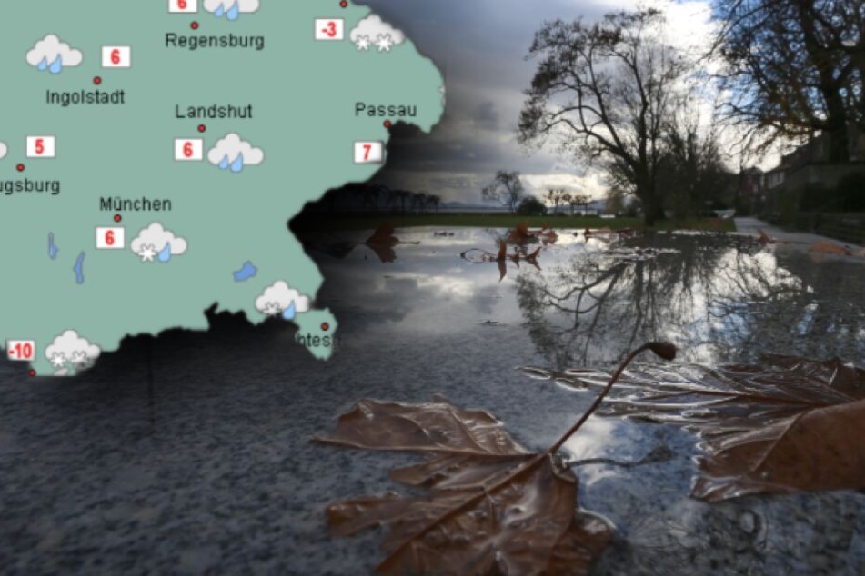 In Bayern wird es in den nächsten Tagen ungemütlich regnerisch.