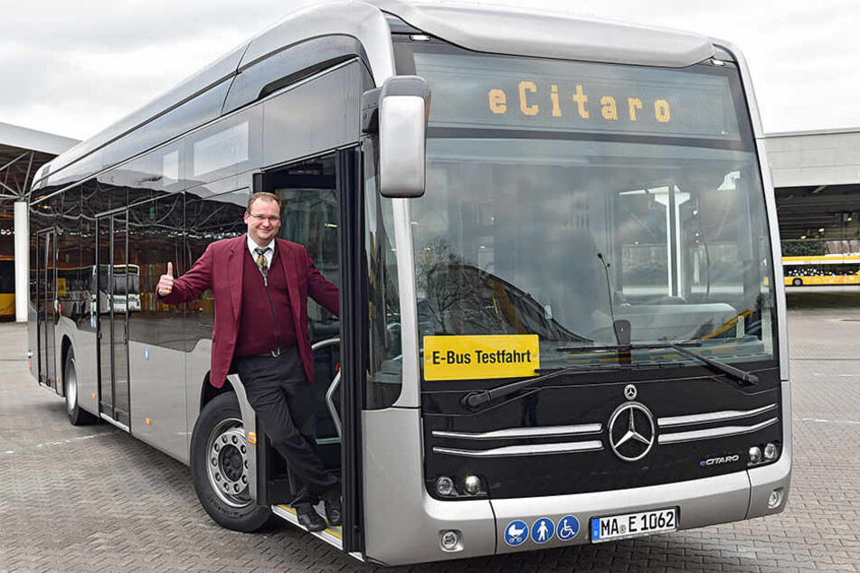 Jetzt stromert auch Mercedes durch Dresden