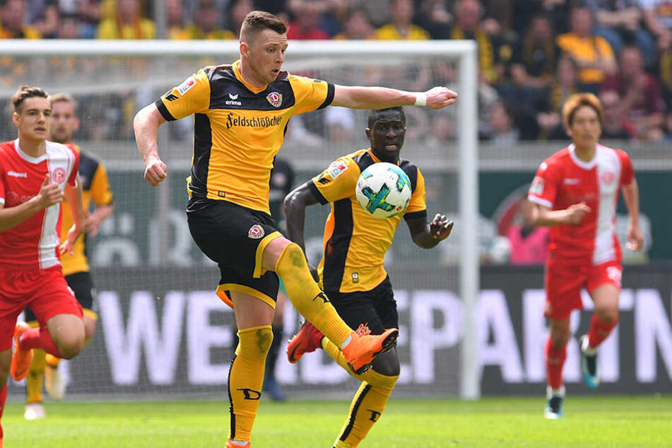 Haris Duljevic (am Ball) und Moussa Koné sollen für Dynamo in der kommenden Saison richtig durchstarten und absolute Leistungsträger werden. Das Potenzial ist bei beiden riesig, die Leistungen waren aber zuletzt noch zu schwankend.