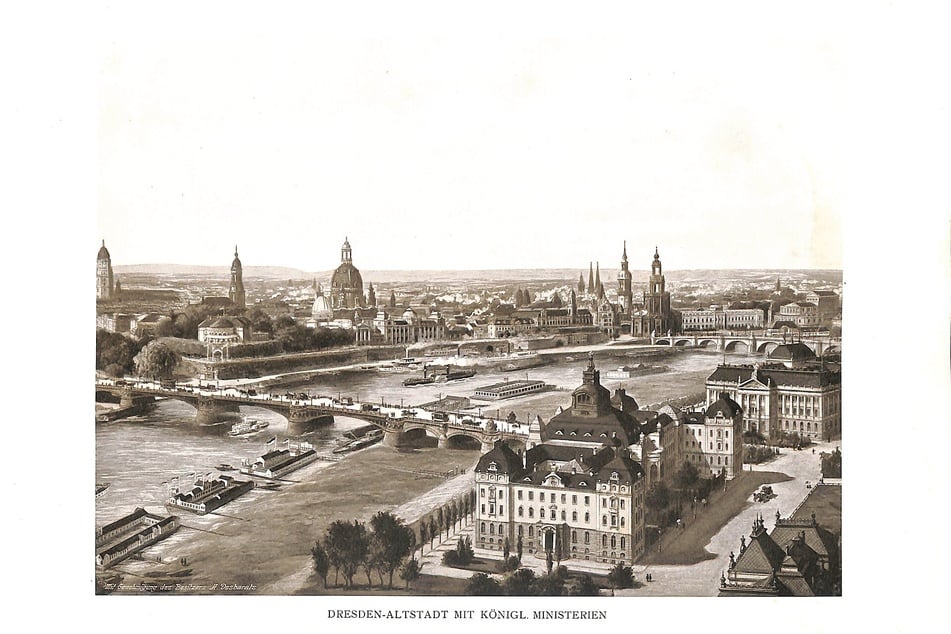 Auch die historische Carolabrücke hatte keine aufgelösten Pfeiler.