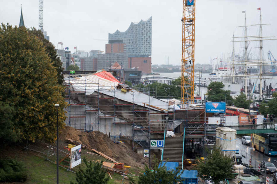 Der Umbau der U-Bahn Station Landungsbrücken dauerte mehrere Monate. (Archivbild)