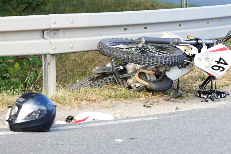 Unfall bei Darmstadt: 15-jähriger Cross-Bike-Fahrer schwer verletzt
