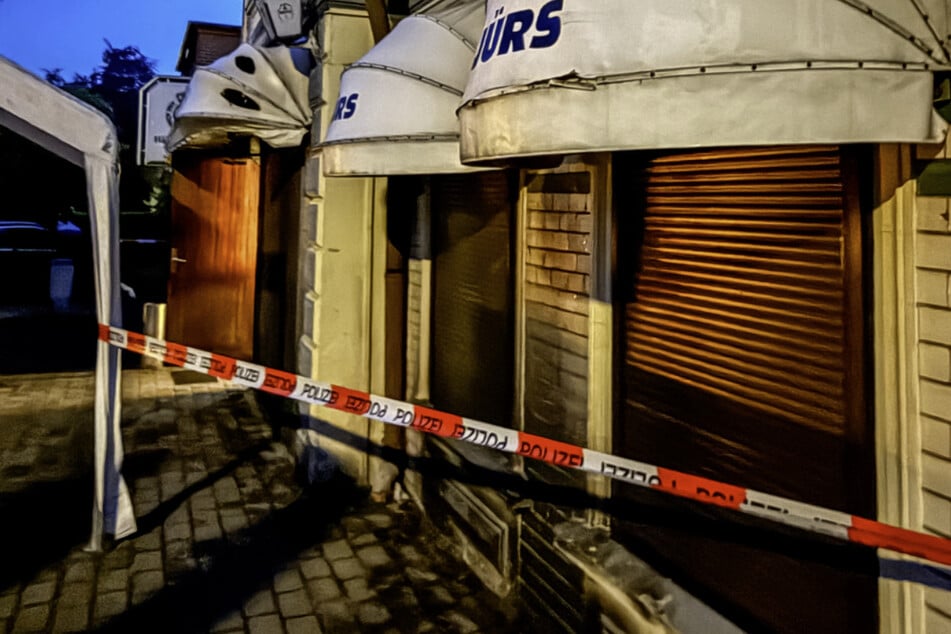 Hamburg: Brandanschlag auf Imbiss: Fahndung aus der Luft