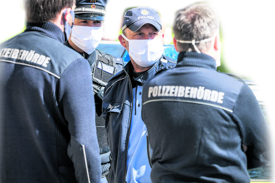 Seit Dienstag wird die Einhaltung der Maskenpflicht sanktioniert.