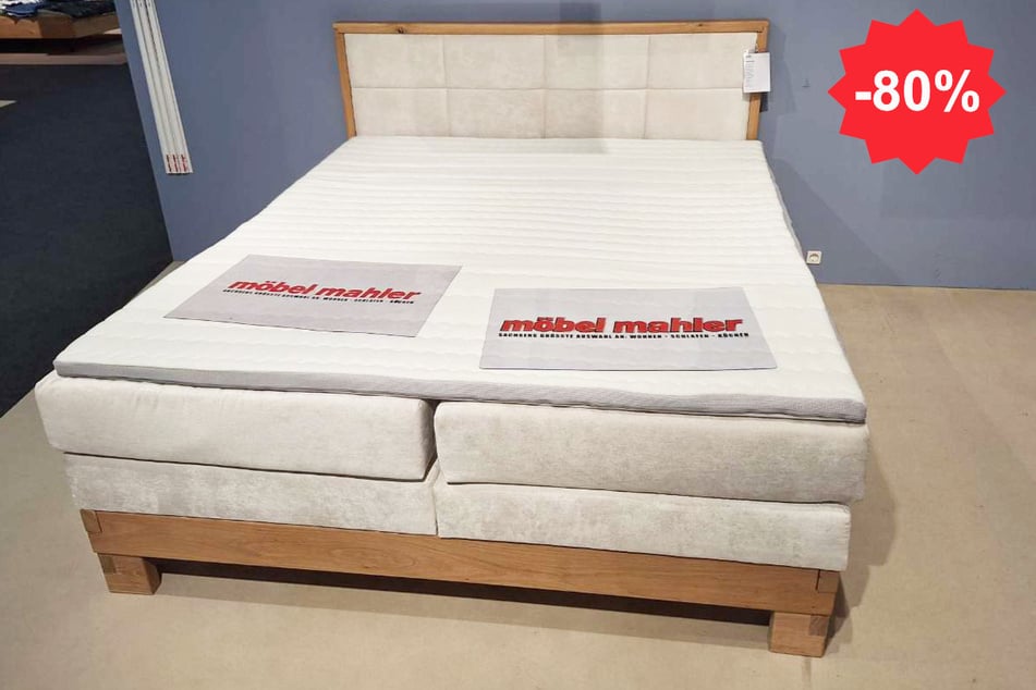 Boxspringbett inkl. Bettkasten: 999 statt 4.889 Euro