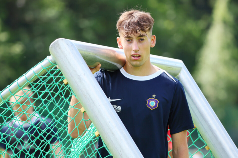 Tim Hoffmann (19) spielte vergangene Saison in der U19-Bundesliga für Hertha BSC.