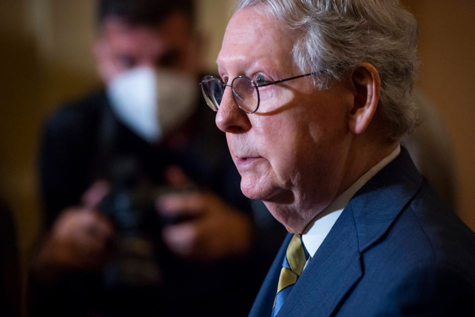 Mitch McConnell records "get vaccinated" public service ad