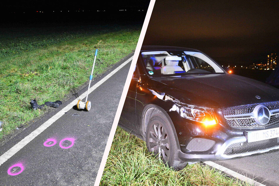 Mercedes kollidiert mit Fußgängerin: Unbekannte Frau verstirbt am Unfallort