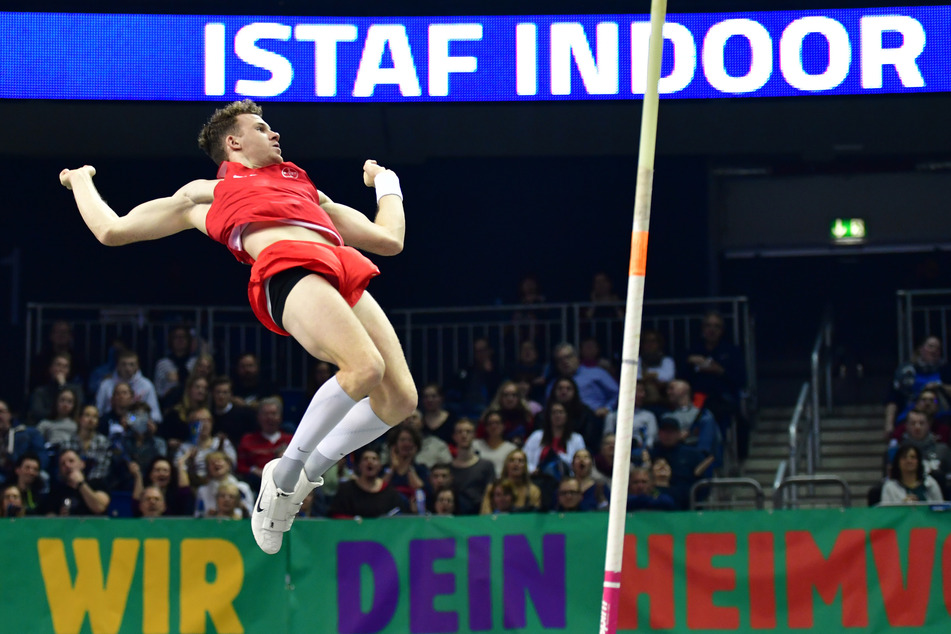 Das Turnier ISTAF Indoor Männer Stabhochsprung in der Mercedes-Benz-Arena konnte im Februar noch stattfinden. Acht Meetings der Diamond League fielen aus.