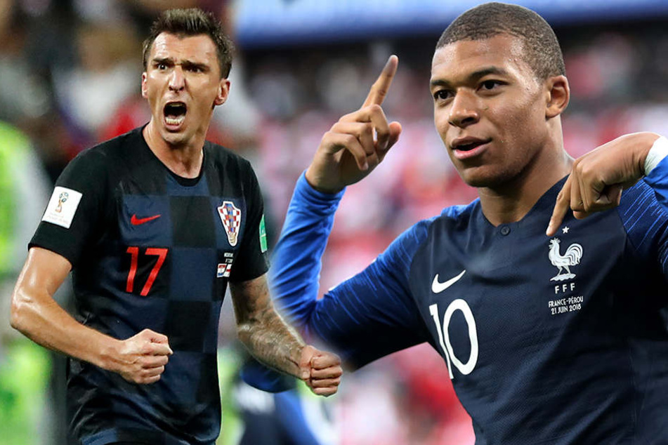 Frankreich Gegen Kroatien Frankreich Gegen Kroatien