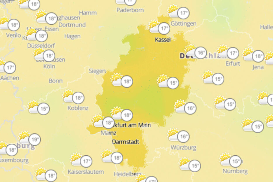 Es wird bewölkt.