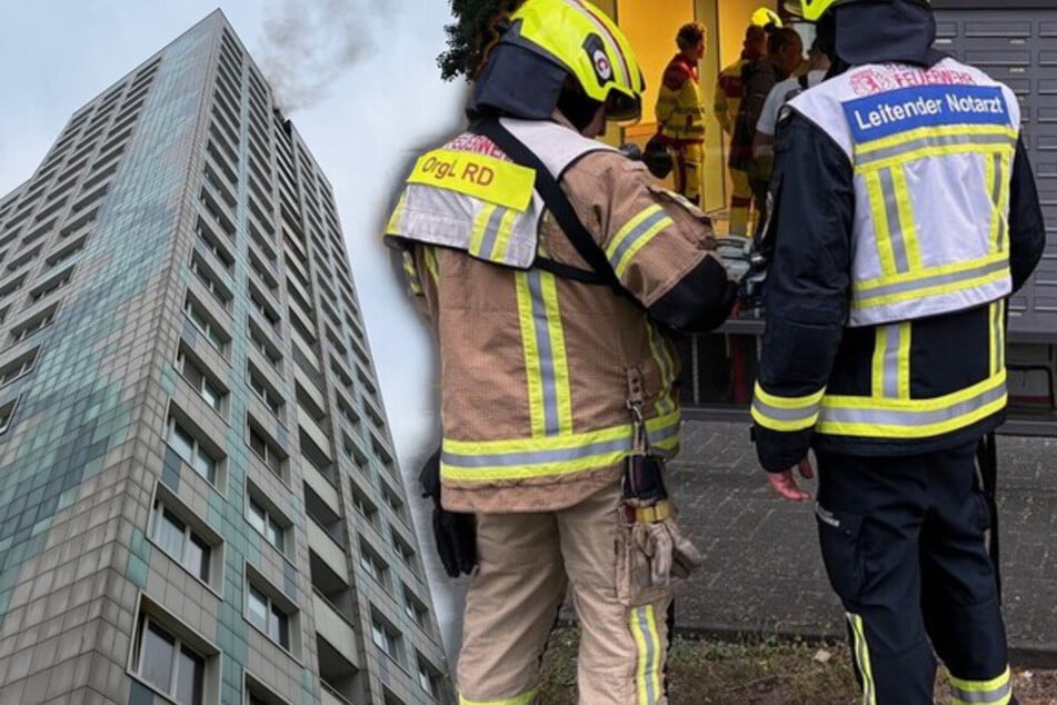 Die Feuerwehr berichtete von einer Sichtungskategorie Rot.