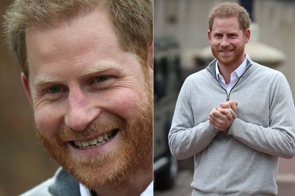 Prinz Harry ist auf dem Weg, um nach der Geburt seines ersten Kindes mit der Presse zu sprechen.
