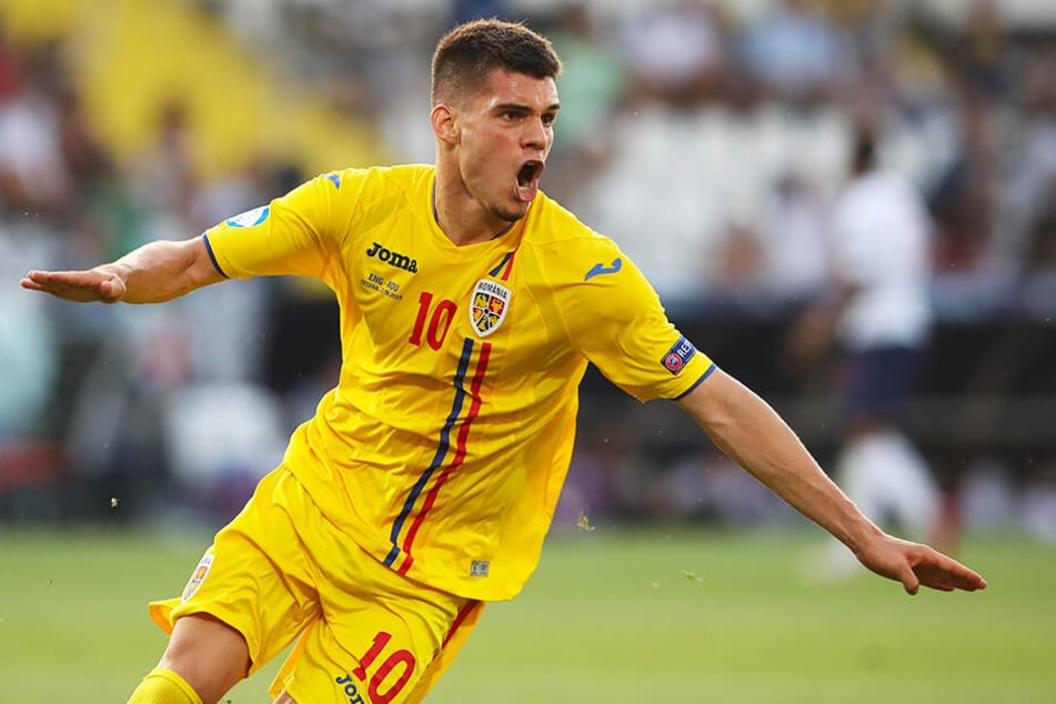 Ianis Hagi zeigte bei der U21-EM starke Leistungen. Auch dank ihm zog Rumänien ins Halbfinale ein und lieferte dort der DFB-Elf einen großen Kampf.
